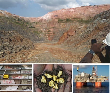 Exploration et évaluation des ressources minières et pétrolières